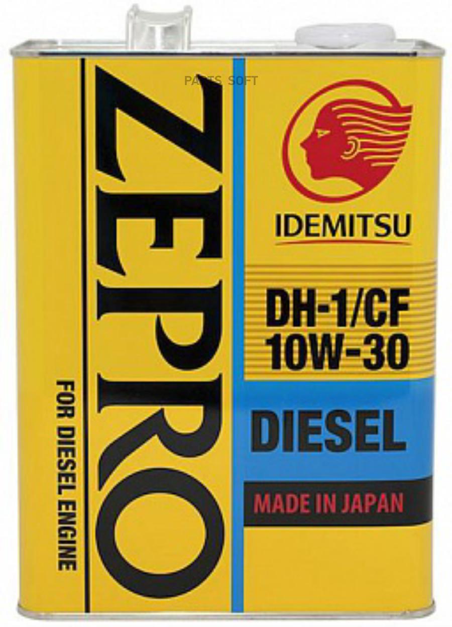 Моторное масло Idemitsu минеральное ZEPRO DIESEL 10W30 4л