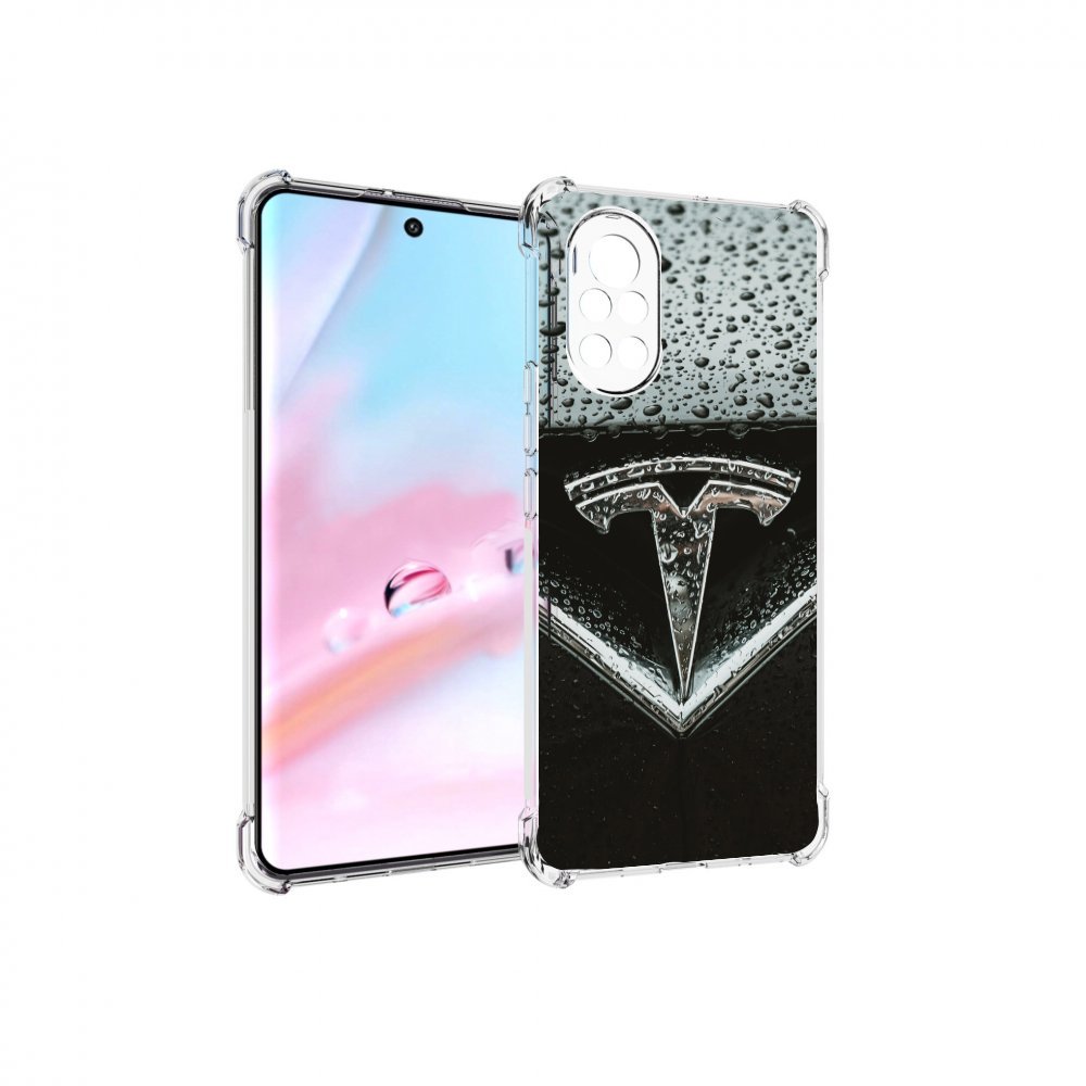 

Чехол MyPads tesla тесла 1 для Huawei Nova 8 (ANG-LX1), Прозрачный, Tocco