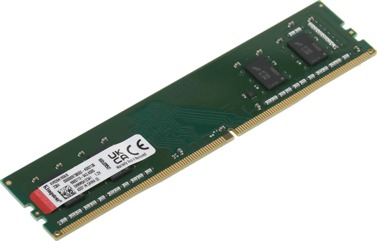 

Оперативная память Kingston ValueRAM (KVR26N19S6/8), DDR4 1x8Gb, 2666MHz, ValueRAM