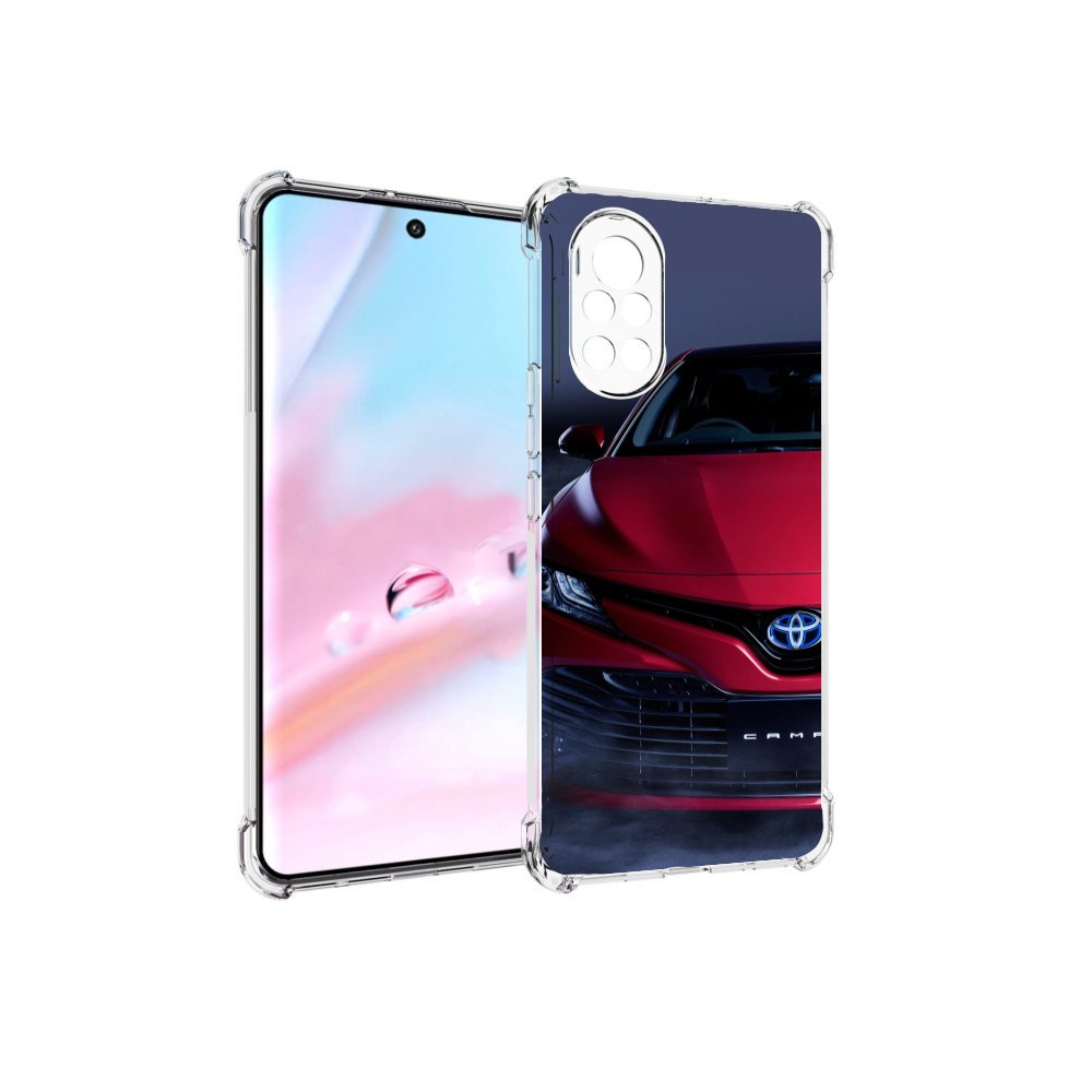 

Чехол MyPads toyota тоиота 1 для Huawei Nova 8 (ANG-LX1), Прозрачный, Tocco
