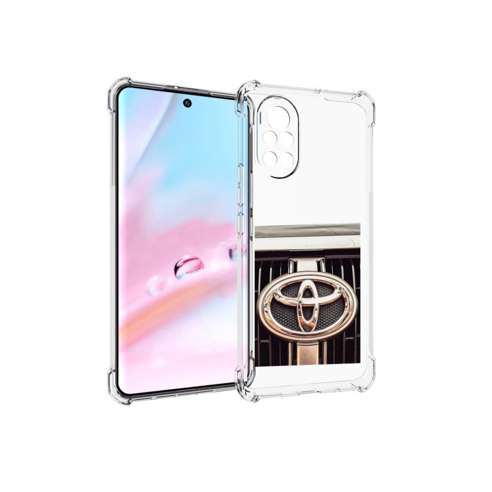 

Чехол MyPads toyota тоиота 3 для Huawei Nova 8 (ANG-LX1), Прозрачный, Tocco