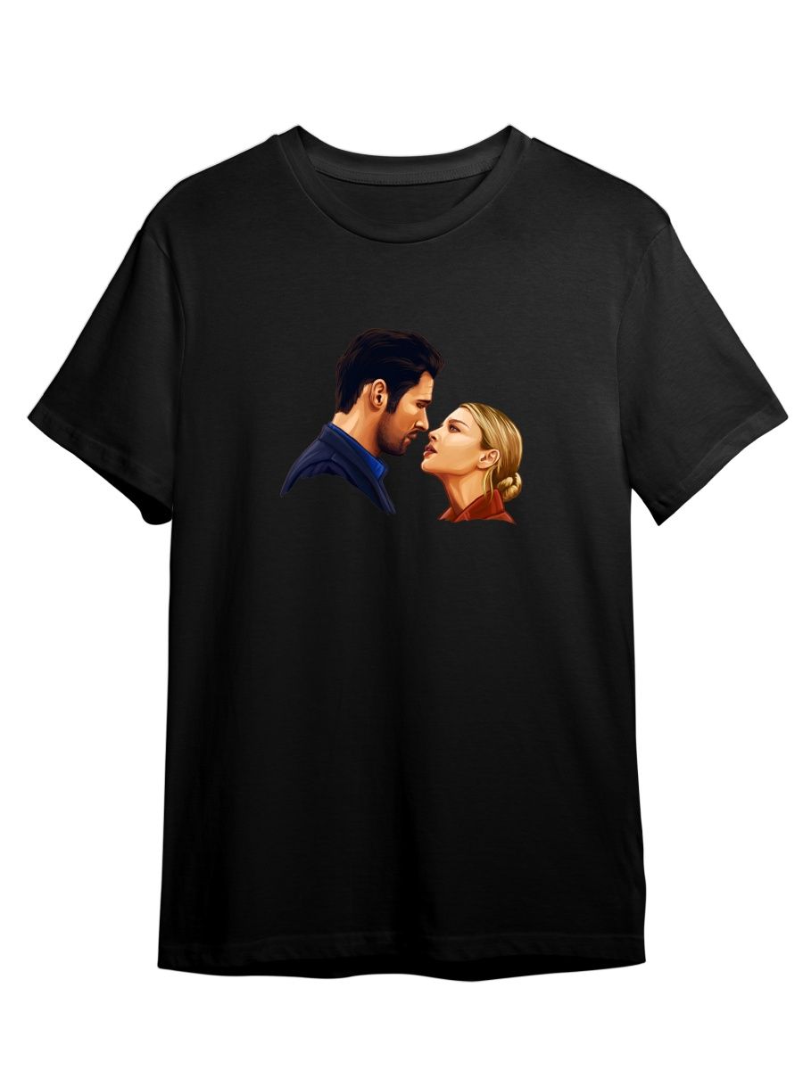 

Футболка унисекс Каждому Своё Lucifer/Люцифер/Сериал SRLU1 черная 4XL, "Lucifer/Люцифер/Сериал" SRLU1