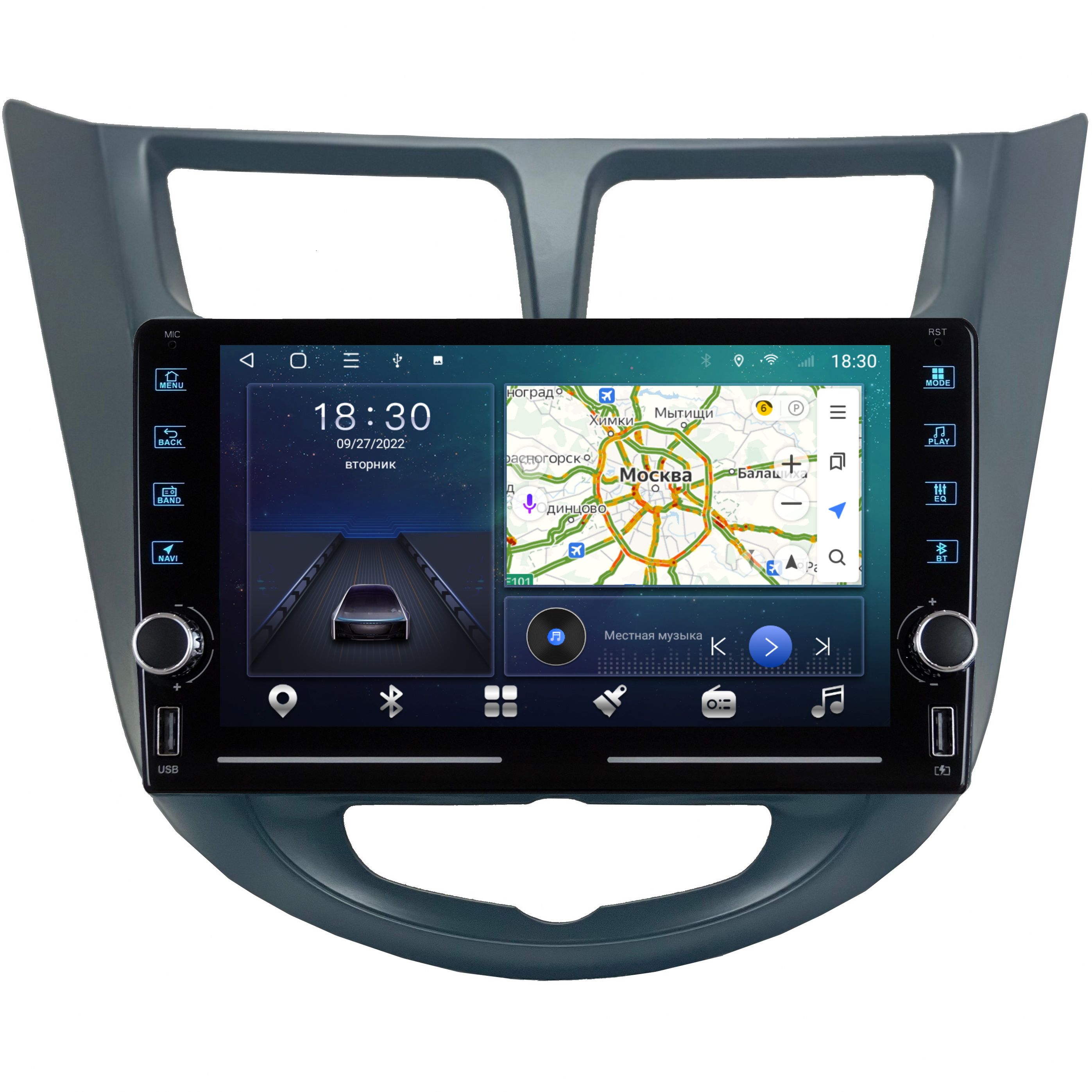 Автомобильная Магнитола EpicAuto K9 для Hyundai Solaris 2011-2016 - Android 13 2750000₽