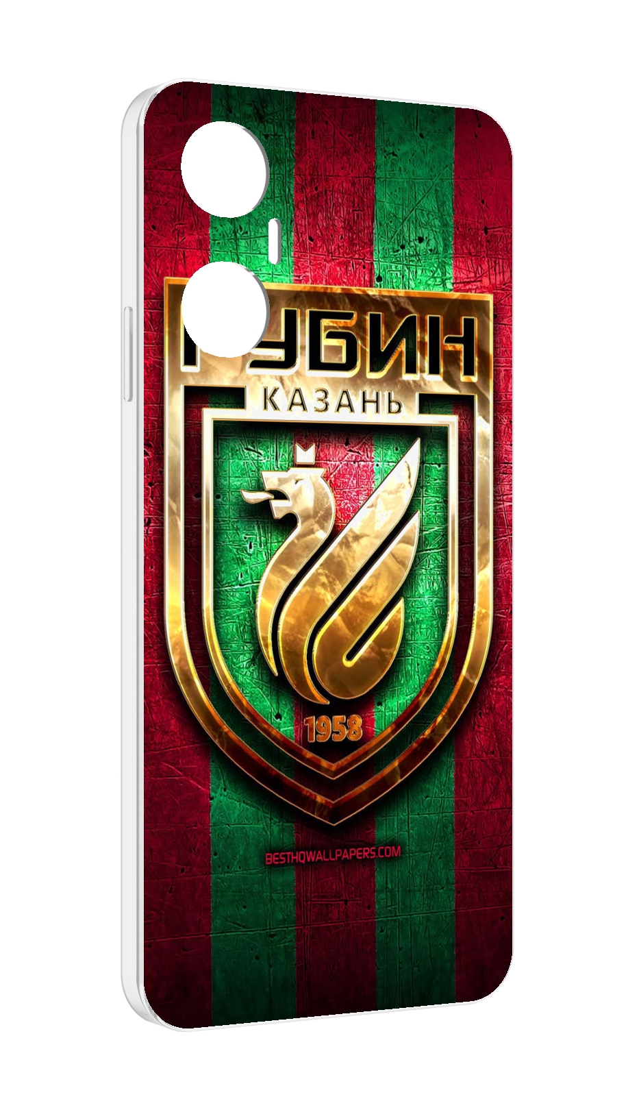 

Чехол MyPads фк рубин казань для Infinix Hot 20 5G, Прозрачный, Tocco