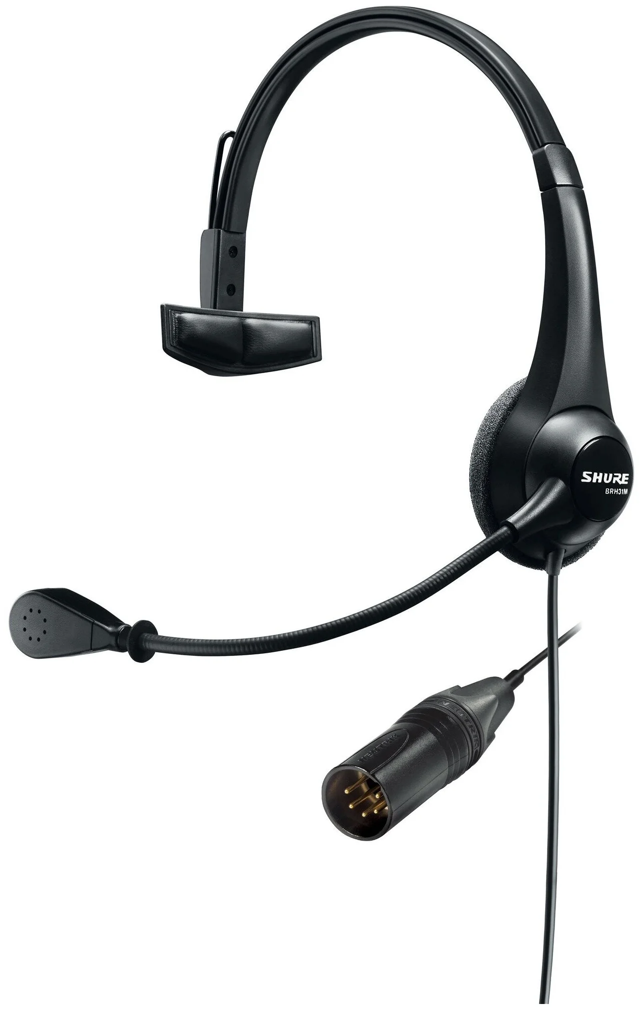 Микрофон с оголовьем черного цвета Shure BRH31M-NXLR5M