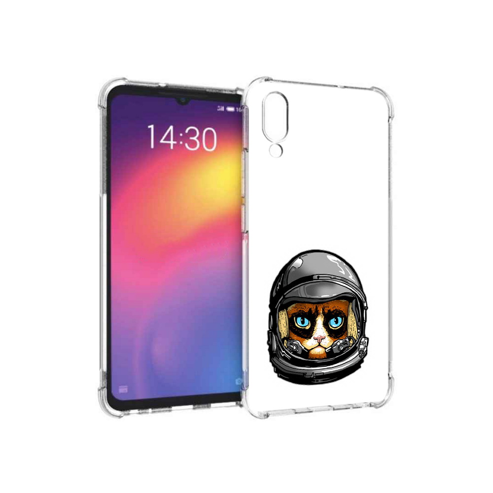 

Чехол MyPads Tocco для Meizu Note 9 кот космонавт (PT134513.88.400), Прозрачный, Tocco