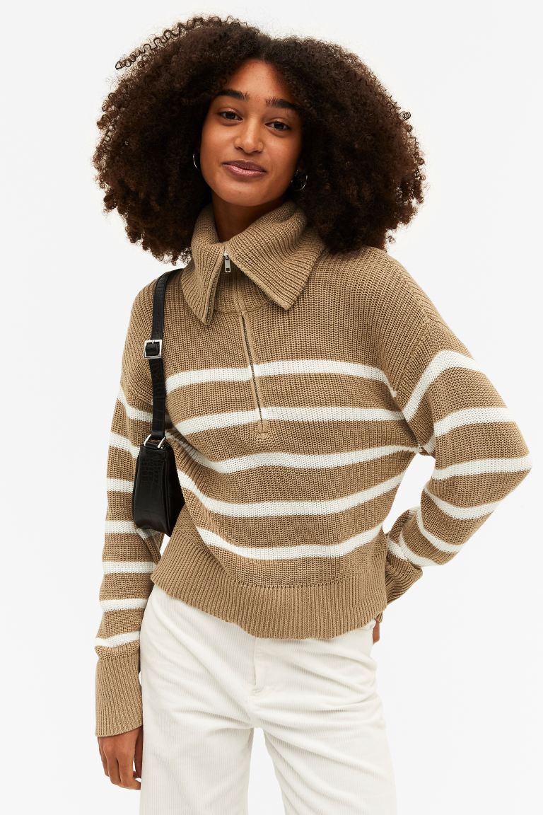 

Свитер женский Monki 1075206011 бежевый S (доставка из-за рубежа), 1075206011