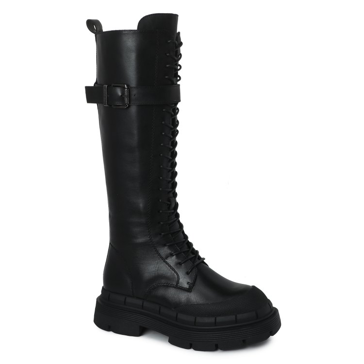 

Сапоги женские Tendance YY2307-8 черные 40 EU, Черный, YY2307-8