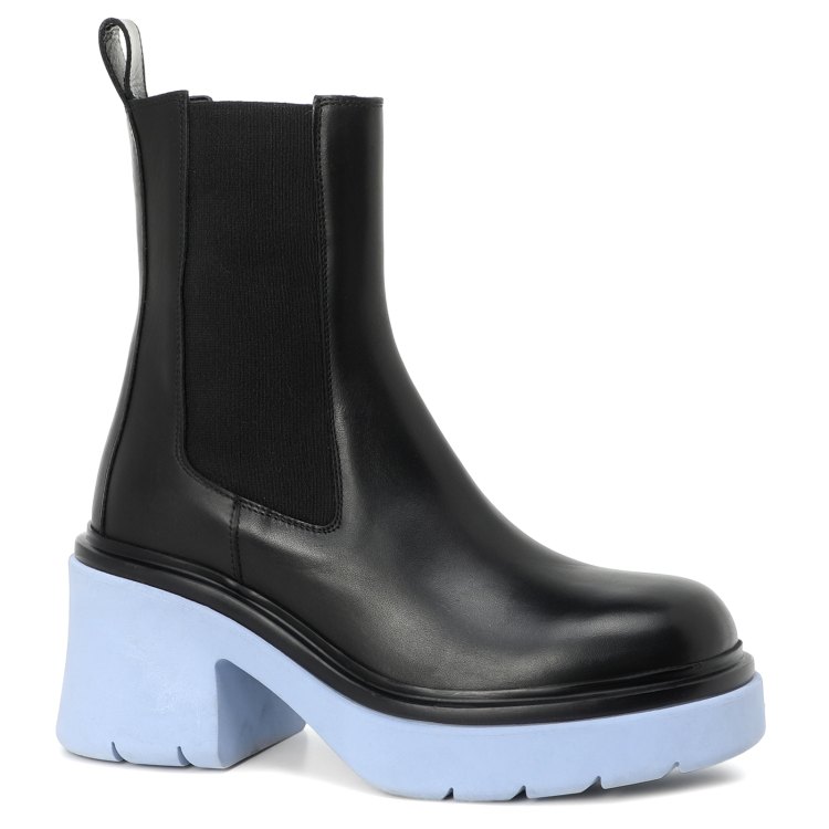 

Полусапоги женские Tendance M54 черные 36 EU, Черный, M54