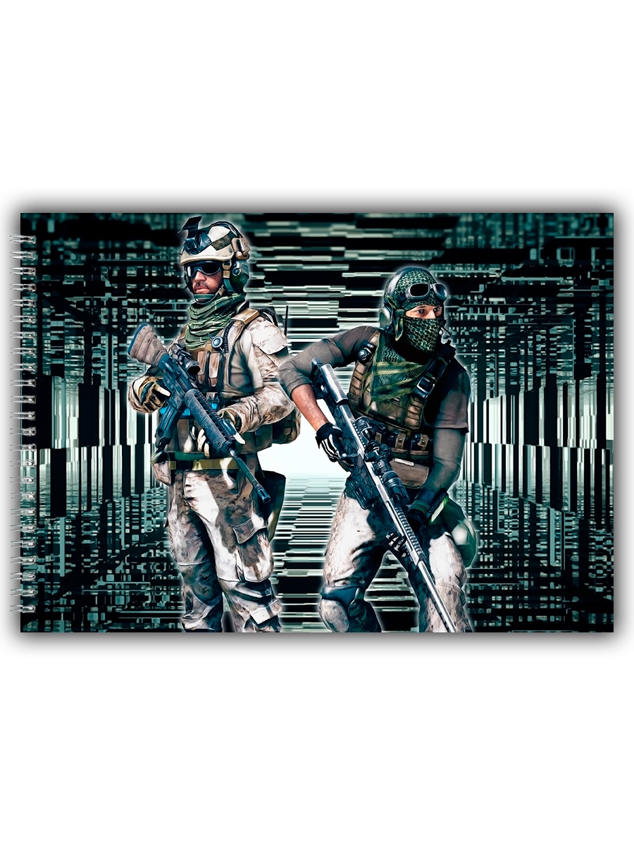 

Альбом для рисования DRABS Battlefield, батлфилд 2
