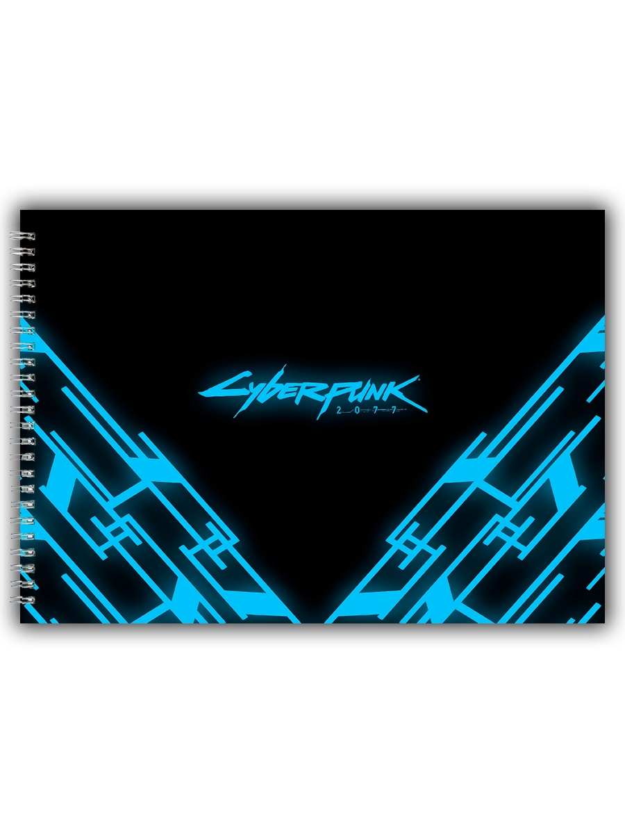 

Альбом для рисования DRABS Cyberpunk 2077 черно-синий