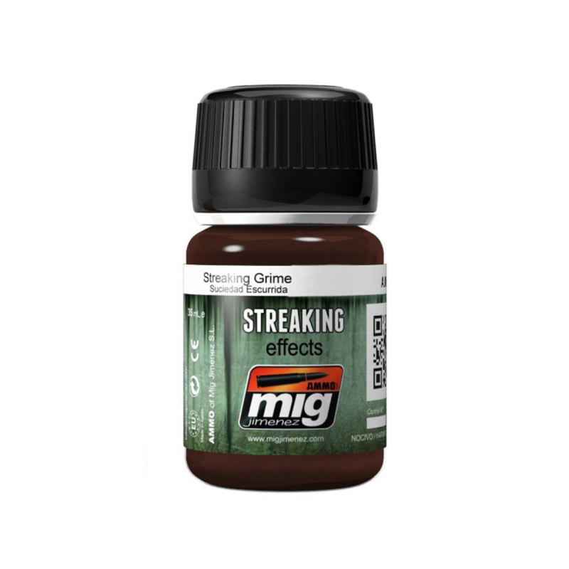 

Эмаль Ammo Mig STREAKING GRIME (Потеки грязи) AMIG1203