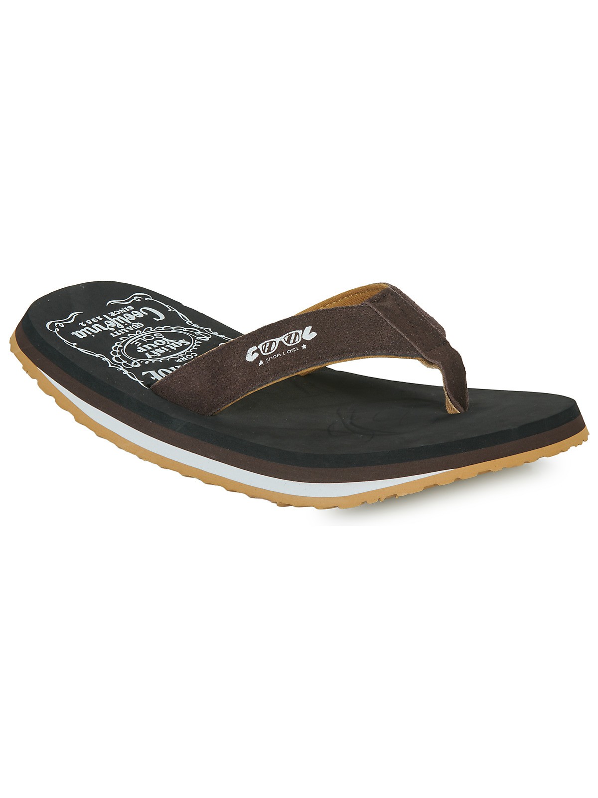 

Вьетнамки мужские Cool shoe 24087821 коричневые 43 EU, Коричневый, 24087821