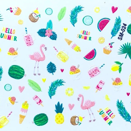 

Набор, Anna Tkacheva, Cлайдер SM №24 «Фрукты. Ягоды», 3 шт., Разноцветный