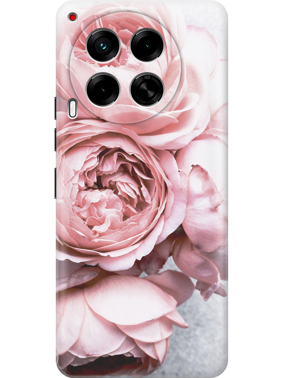 

Силиконовый чехол на Tecno Camon 30 4g / 30 5g с принтом "Нежность", Прозрачный;белый;зеленый;розовый, 782632421