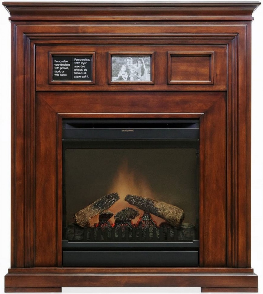 

Каминокомплект Dimplex Optiflame Acadian тёмный орех с очагом Gannon DF2010-EU