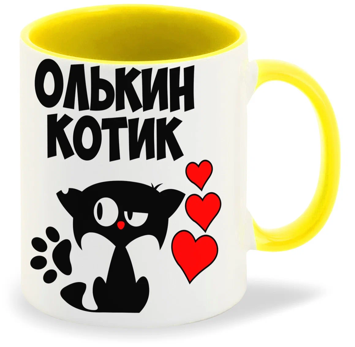 

Кружка CoolPodarok Котик Олькин