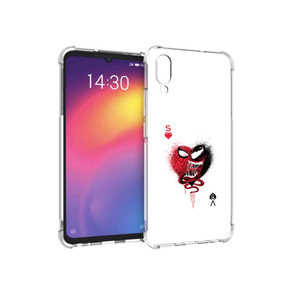 

Чехол MyPads Tocco для Meizu Note 9 Веном (PT134513.88.41), Прозрачный, Tocco