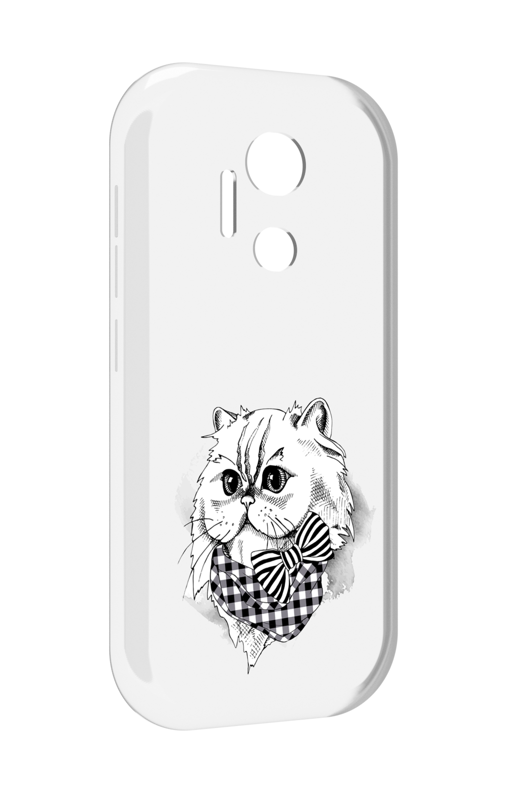 

Чехол MyPads нарисованная красивая кошечка для doogee x97 pro, Прозрачный, Tocco