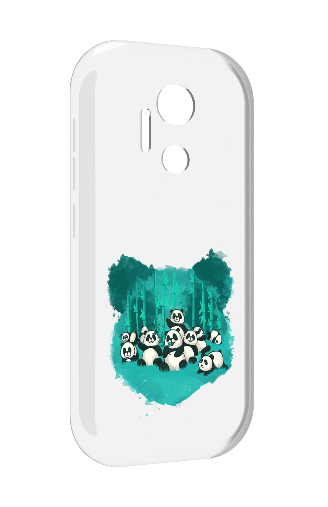 

Чехол MyPads нарисованные панды для doogee x97 pro, Прозрачный, Tocco