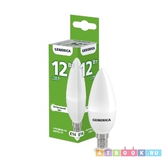 GENERICA LL-C35-12-230-40-E14-G Лампочка Нет