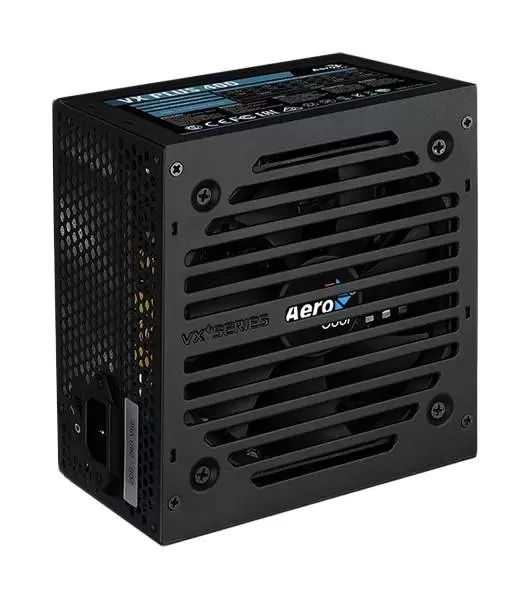 

Блок питания AeroCool 400W (VX 400 PLUS), Черный, VX 400 PLUS