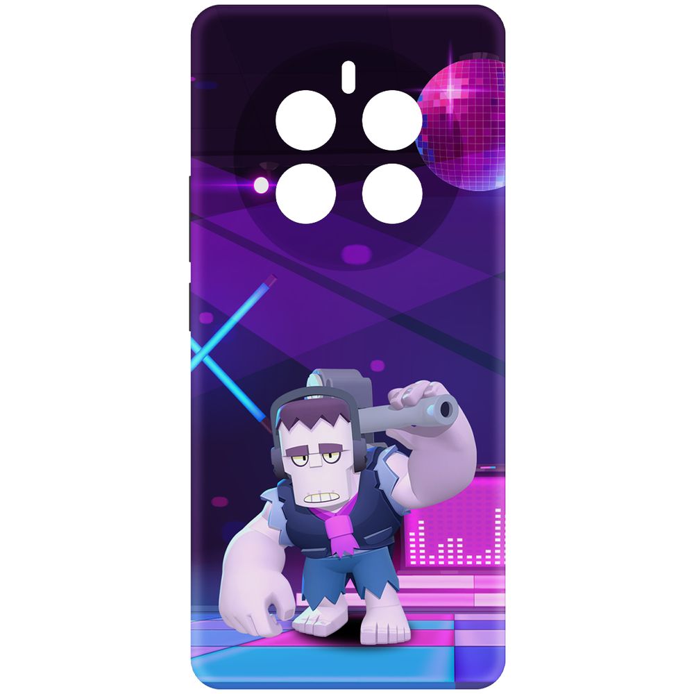 

Чехол-накладка Krutoff Soft Case Brawl Stars - Фрэнк для Realme 12 Pro 5G черный