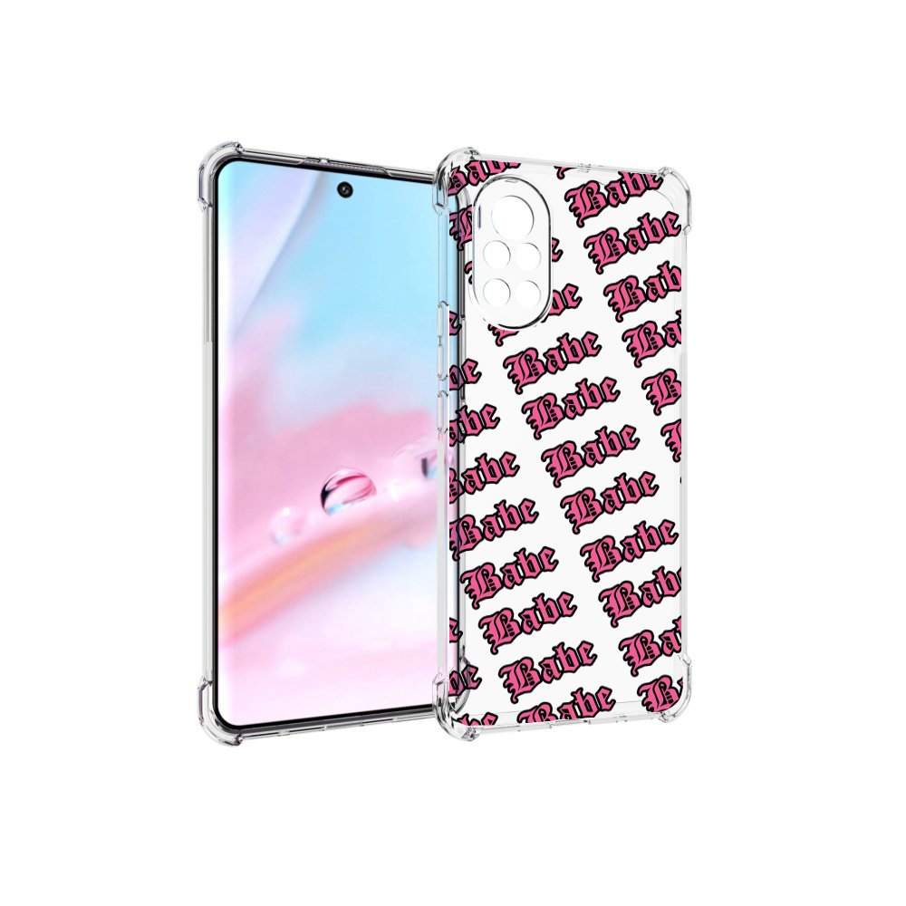 

Чехол MyPads Бабе для Huawei Nova 8 (ANG-LX1), Прозрачный, Tocco