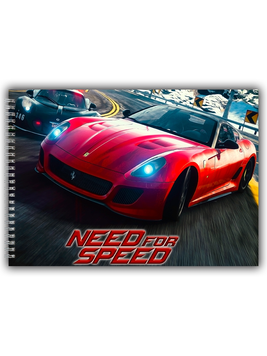 

Альбом для рисования DRABS need for speed красная машина