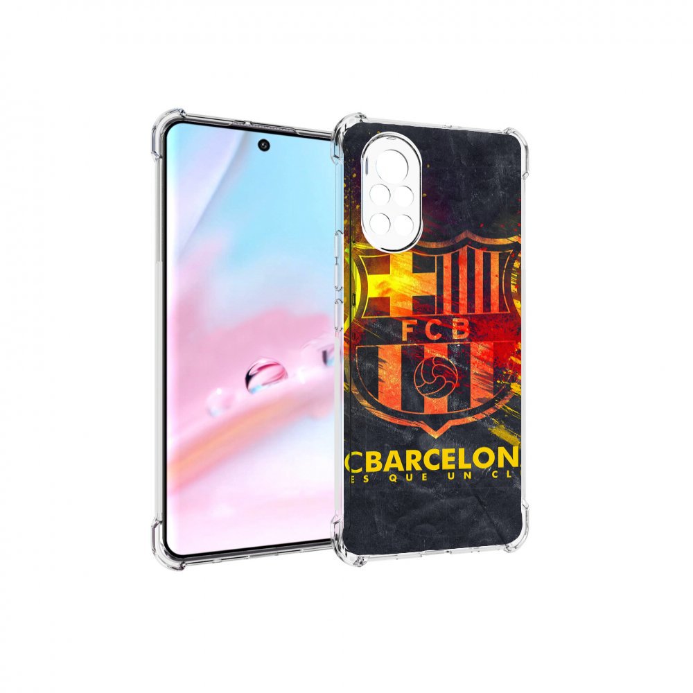 

Чехол MyPads Барселона мужской для Huawei Nova 8 (ANG-LX1), Прозрачный, Tocco