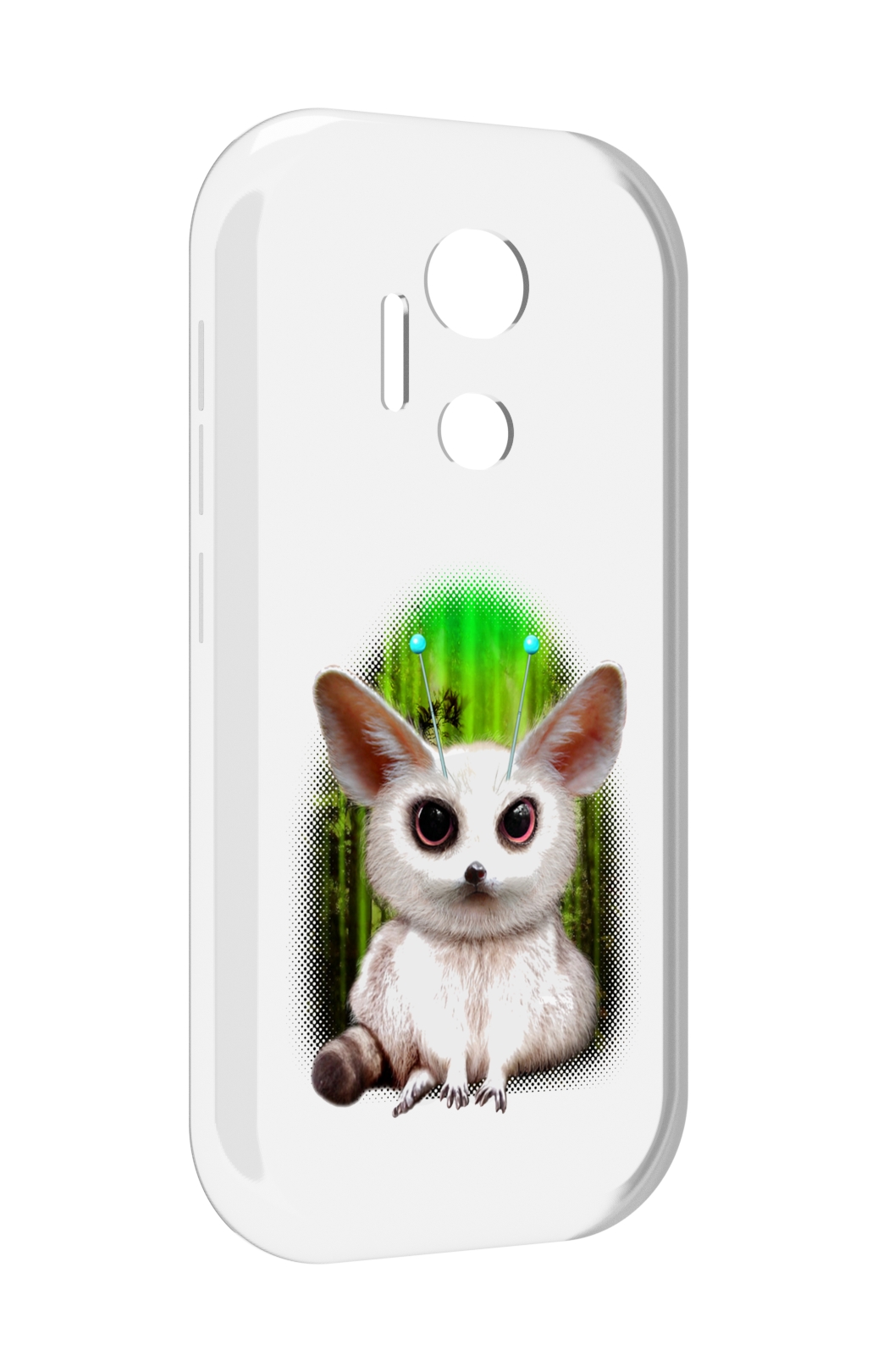 

Чехол MyPads пушистое животное для doogee x97 pro, Прозрачный, Tocco