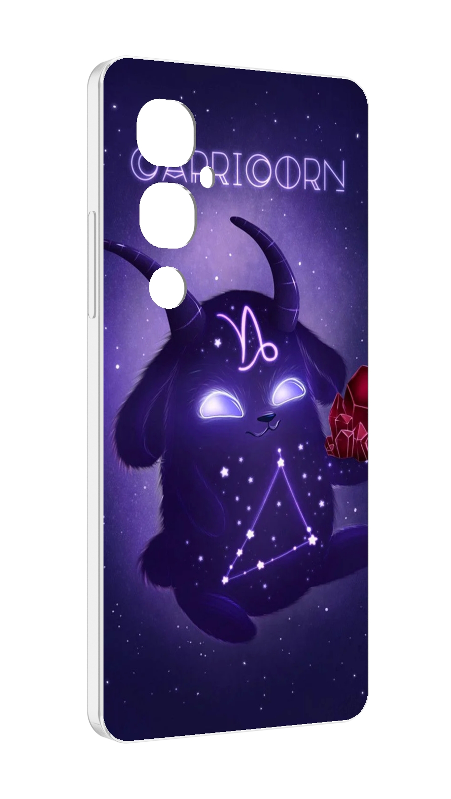 

Чехол MyPads знак-зодиака-козерог-7 для Tecno Pova 4 Pro, Прозрачный, Tocco