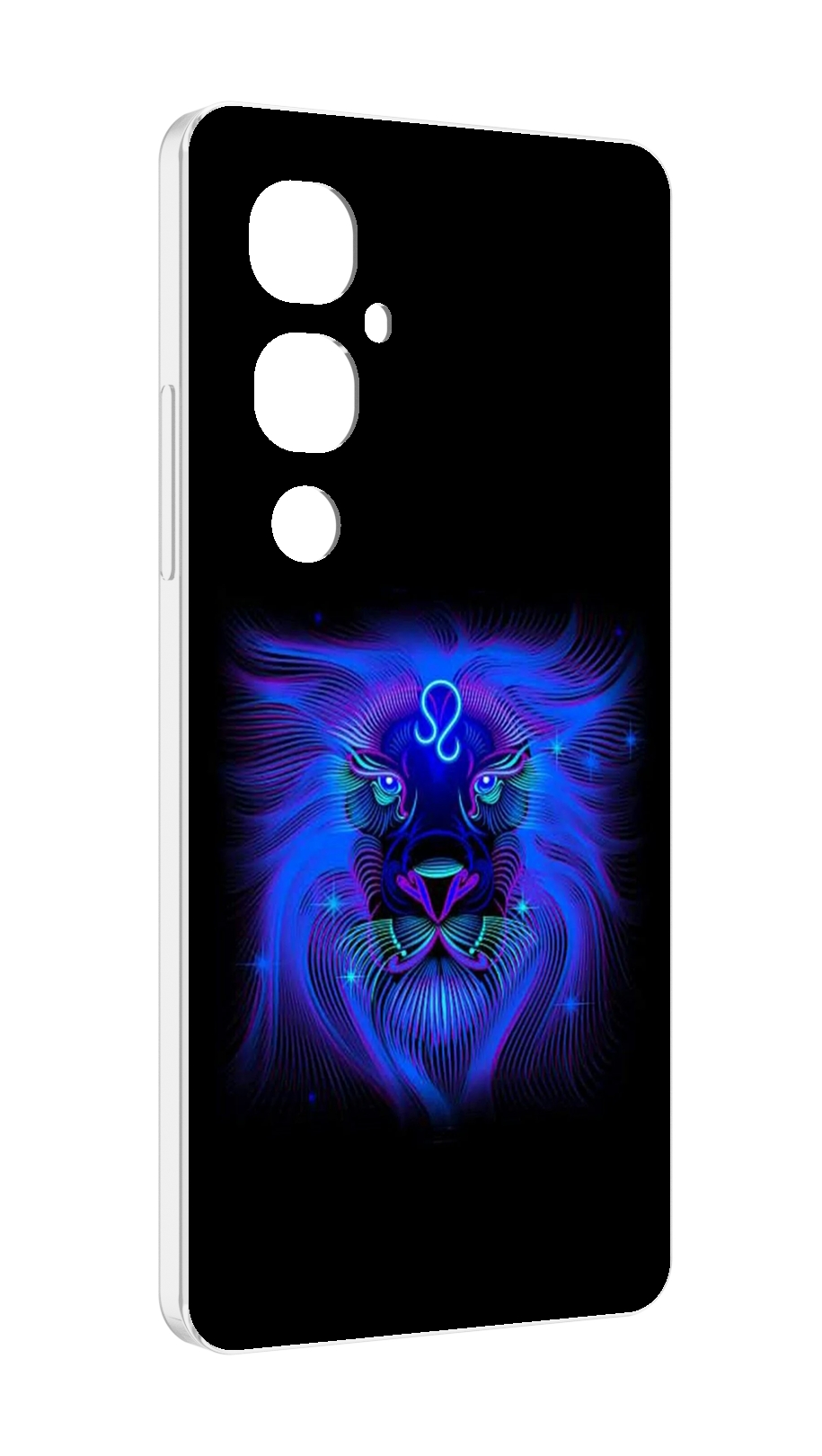 

Чехол MyPads знак-зодиака-лев-3 для Tecno Pova 4 Pro, Прозрачный, Tocco