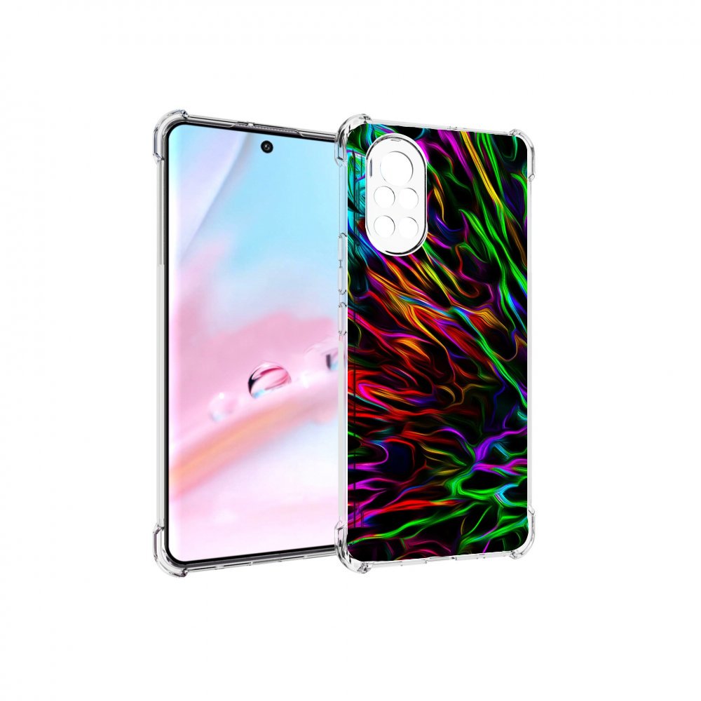 

Чехол MyPads Бензин для Huawei Nova 8 (ANG-LX1), Прозрачный, Tocco