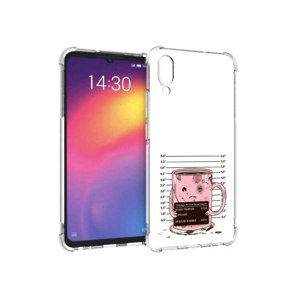

Чехол MyPads Tocco для Meizu Note 9 кружка (PT134513.88.420), Прозрачный, Tocco