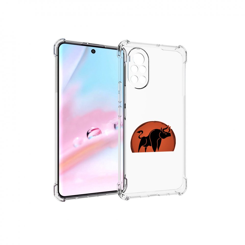 

Чехол MyPads Бык-2 для Huawei Nova 8 (ANG-LX1), Прозрачный, Tocco