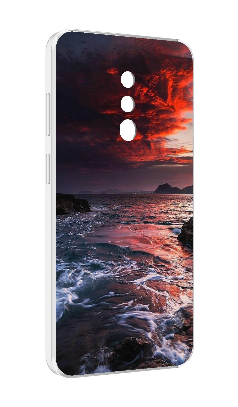 

Чехол MyPads красивый залив для Blackview BV5200, Прозрачный, Tocco