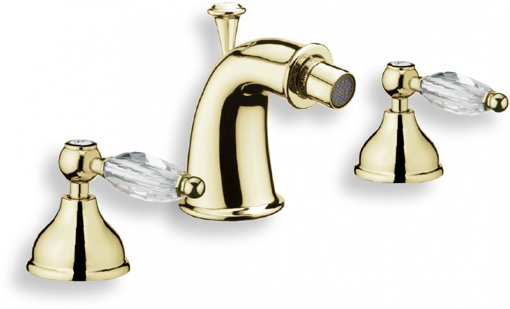 

Смеситель Webert ALEXANDRA bath 3 holes GOLD для биде AL710202010 40143
