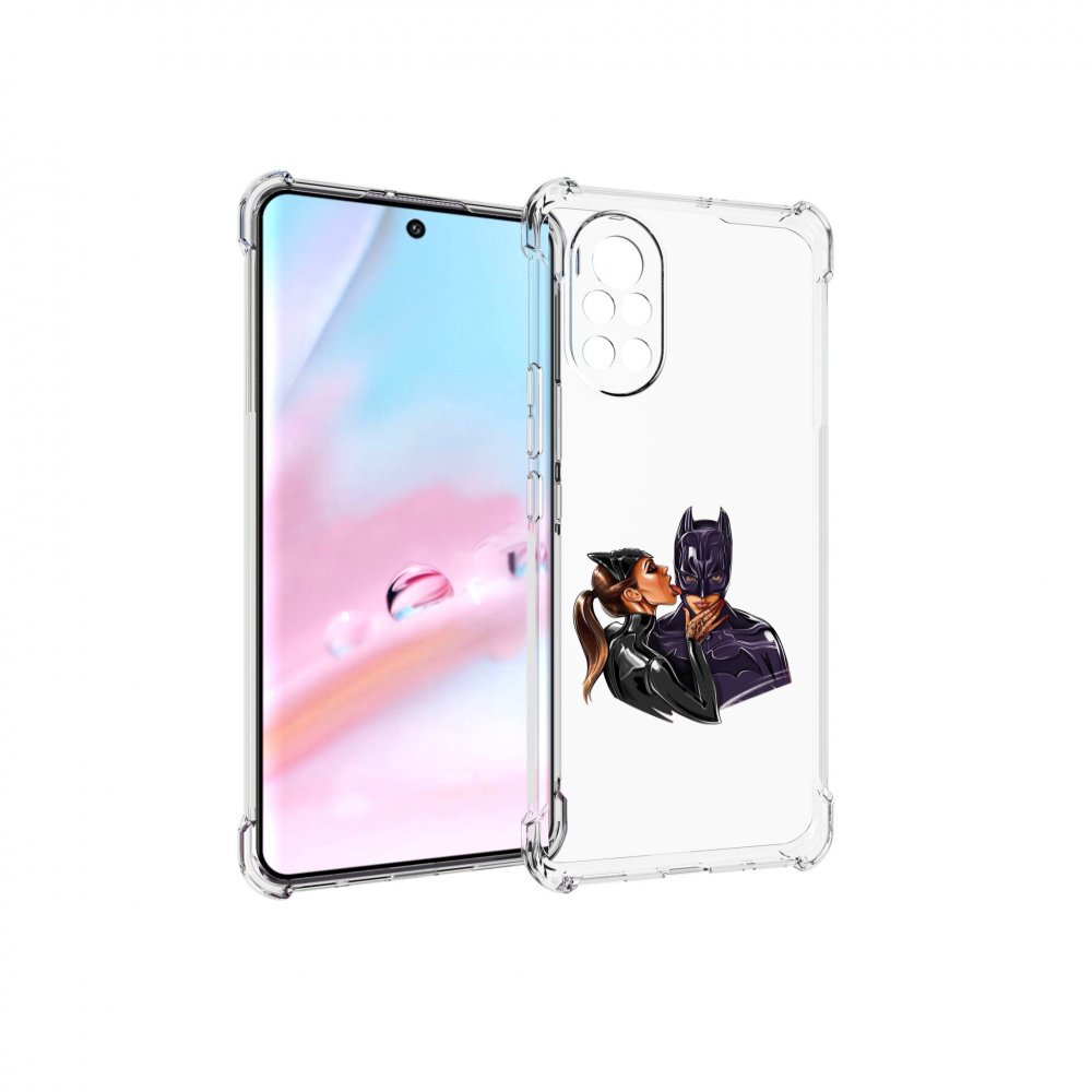 

Чехол MyPads Бэтман для Huawei Nova 8 (ANG-LX1), Прозрачный, Tocco