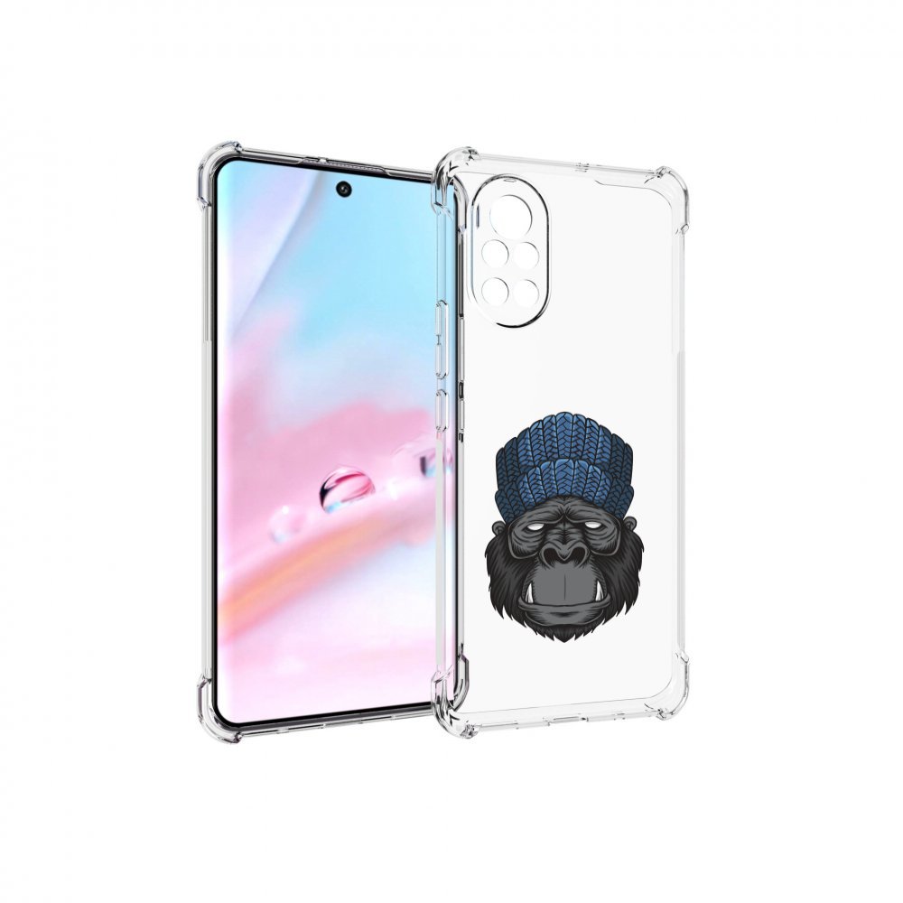 Чехол MyPads Горила для Huawei Nova 8 (ANG-LX1)