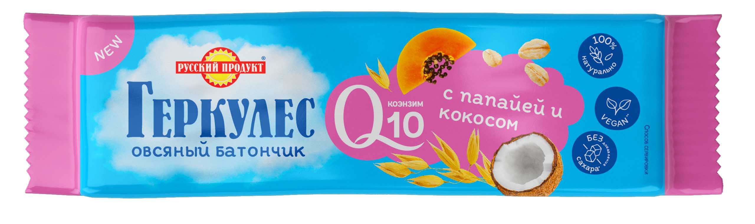 фото Батончик русский продукт овсяный кокос-папайя 50 г
