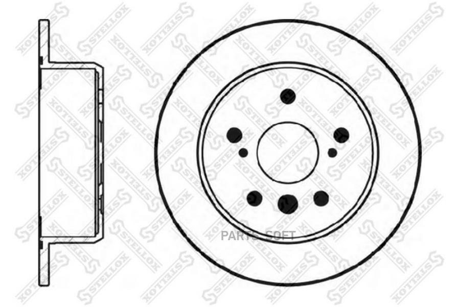 

6020-4548-sx_диск тормозной задний toyota camry all 91-00