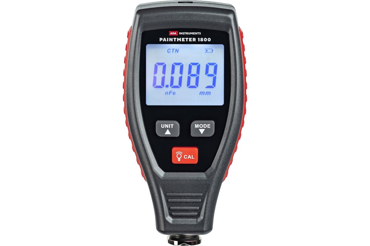 Толщиномер лакокрасочного покрытия ADA PaintMeter 1800 А00656