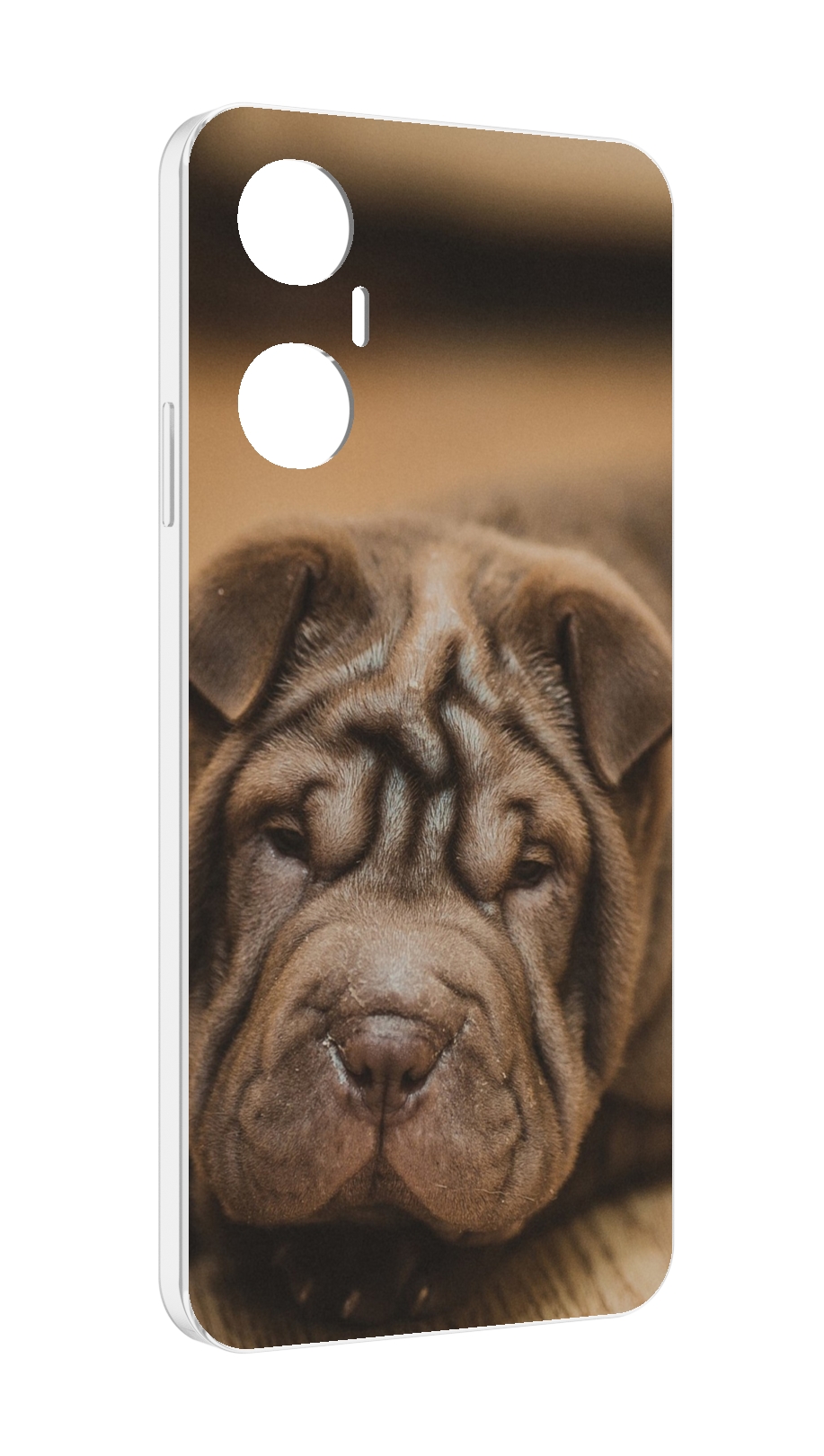 

Чехол MyPads шарпеи для Infinix Hot 20 5G, Прозрачный, Tocco