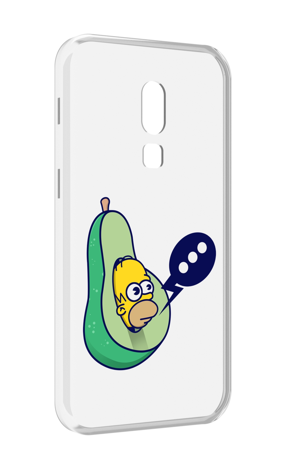 

Чехол MyPads Гомер-авокадо для Meizu V8, Прозрачный, Tocco
