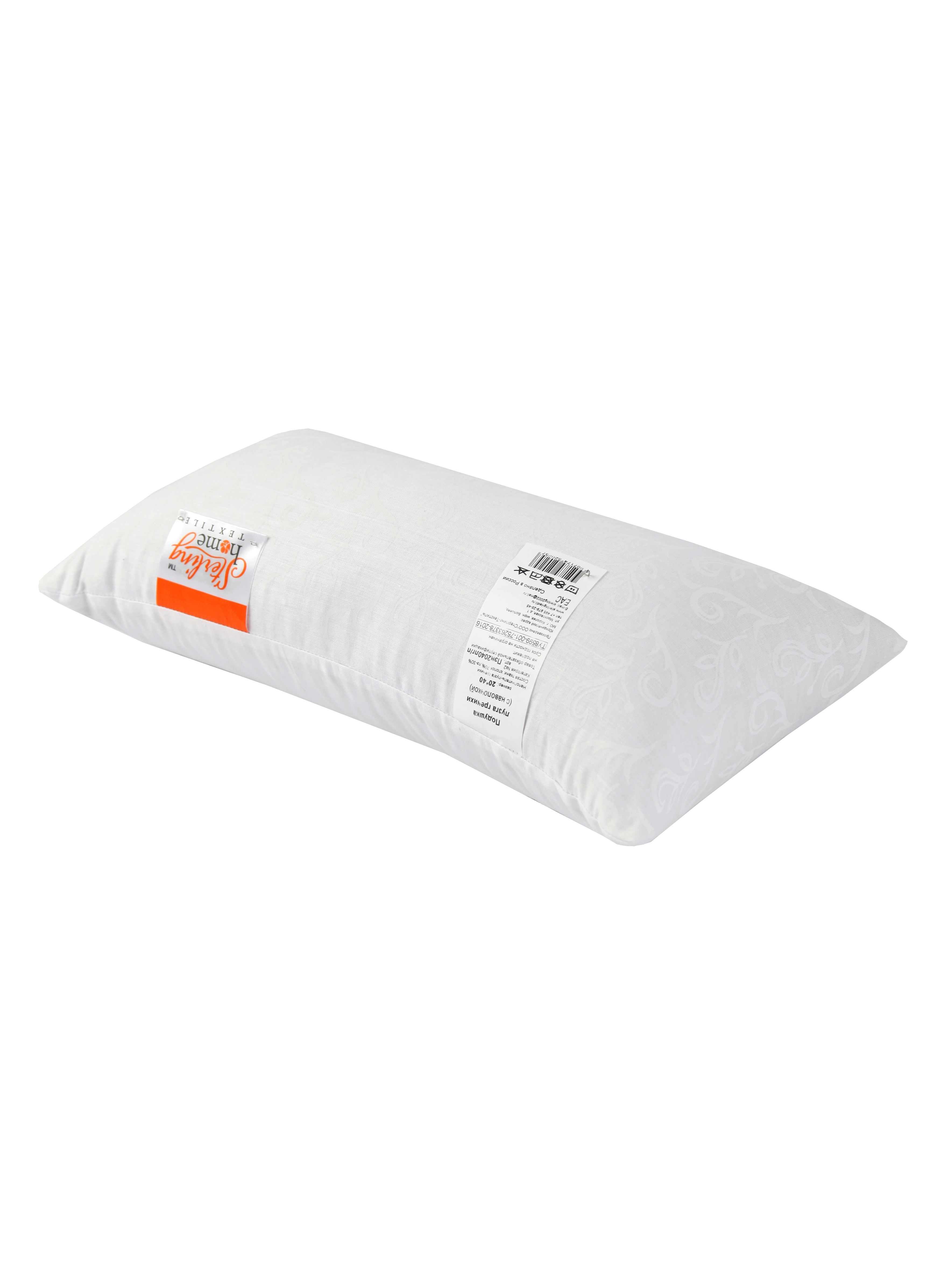 

Подушка для сна Sterling Home Textile Пэн2040лг/п гречневая лузга 40x20 см, Белый, Подушка ЛУЗГА ГРЕЧИХИ 'Эко' (с наволочкой)