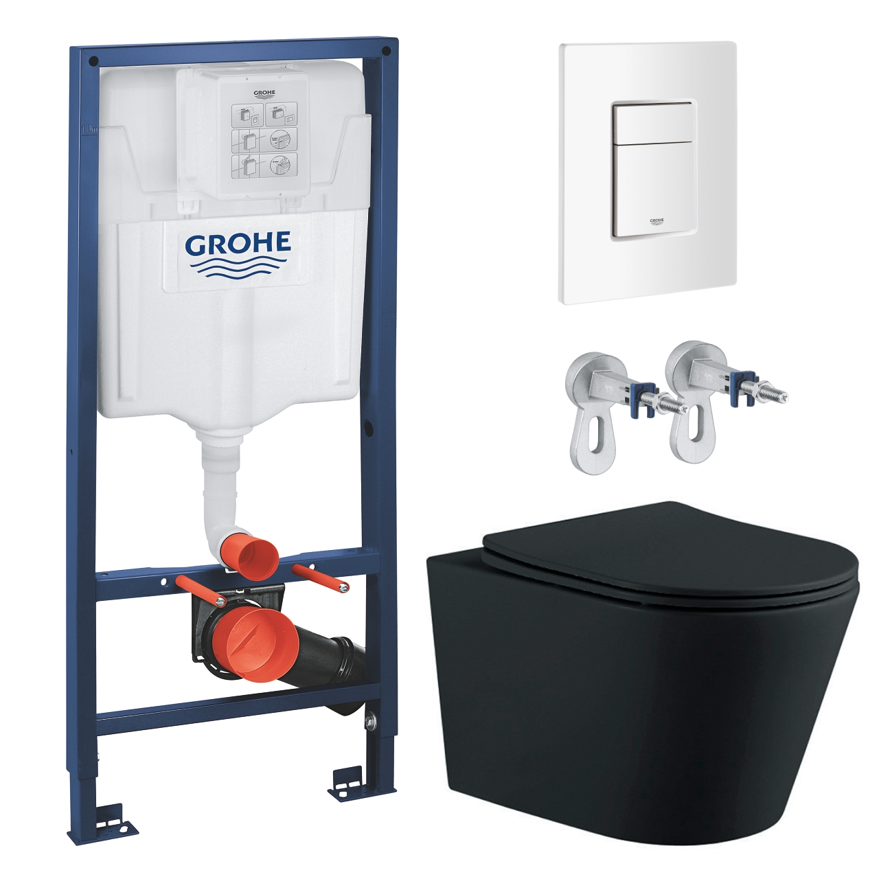

Комплект инсталляции GROHE с унитазом Aquatek ВЕГА и сиденьем с микролифтом (NW0199)