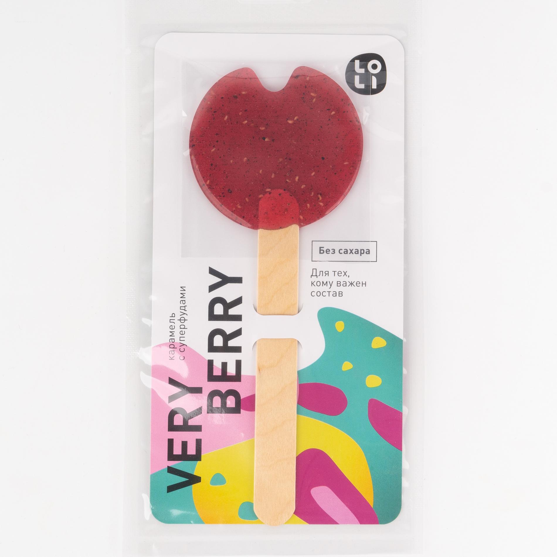 

Карамель LO-LI VERY BERRY без сахара 35 г