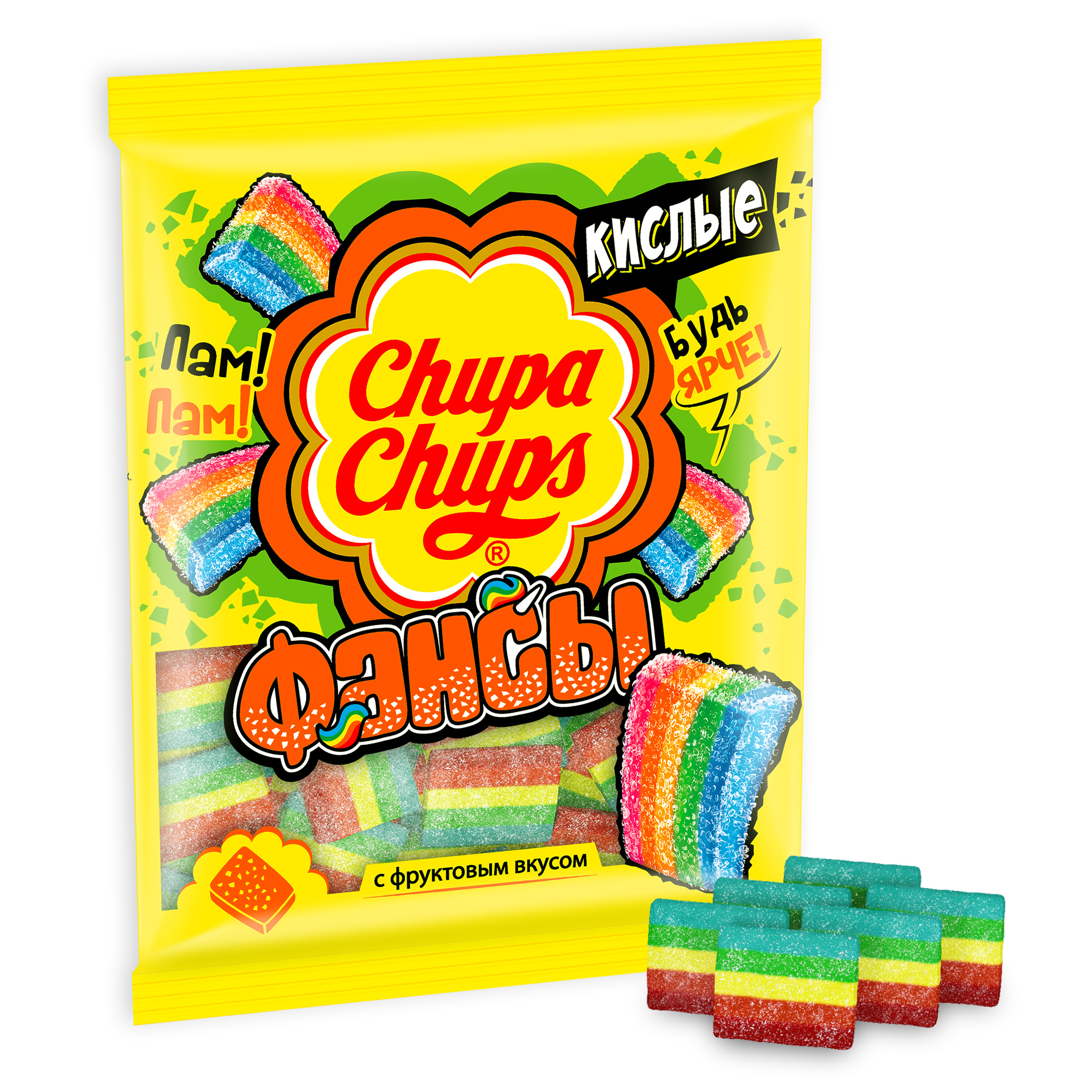 Жевательный мармелад Chupa Chups Фансы 70 г