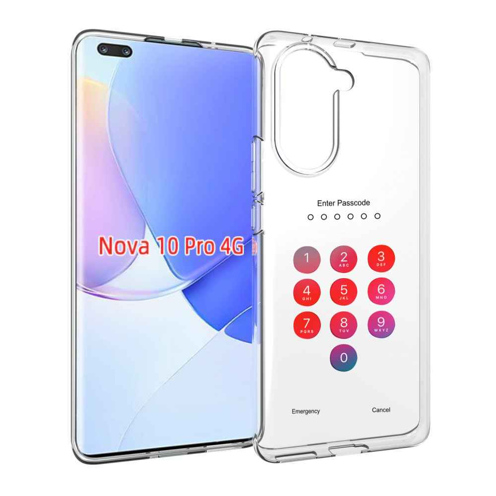 Чехол MyPads введите-пароль для Huawei Nova 10 Pro противоударный